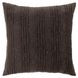 Gratitude Ganache Brown Square Accent Pillow