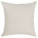 Radiant Oasis Nubia Black and White Square Accent Pillow
