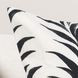 Radiant Oasis Alula Black and White Square Accent Pillow