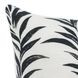 Radiant Oasis Alula Black and White Rectangular Accent Pillow