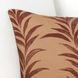 Radiant Oasis Alula Sienna and Burgundy Rectangular Accent Pillow