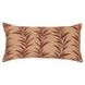 Radiant Oasis Alula Sienna and Burgundy Rectangular Accent Pillow