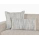 Equilibrium Trona Blue and Ivory Square Accent Pillow