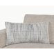 Equilibrium Trona Blue and Ivory Rectangular Accent Pillow