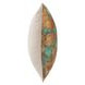 Equilibrium Onara Turquoise Copper Square Accent Pillow