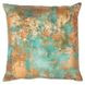 Equilibrium Onara Turquoise Copper Square Accent Pillow