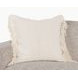 Equilibrium Volta Ivory Square Accent Pillow