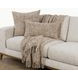 Villa Classics Porter Natural and Ivory Square Accent Pillow