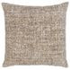Villa Classics Porter Natural and Ivory Square Accent Pillow