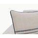 Novel Estate Newport Natural and Navy Square Accent Pillow