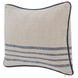 Novel Estate Newport Natural and Navy Rectangular Accent Pillow