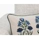 Novel Estate Belcourt Floral Natural and Blue Rectangular Accent Pillow