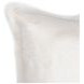 Novel Estate Taiga Faux Fur Ivory Square Accent Pillow
