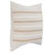 Novel Estate Lyndhurst Natural and Beige Square Accent Pillow