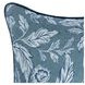 Novel Estate Davenport Denim Blue Square Accent Pillow