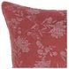 Novel Estate Rosecliff Burgundy Red Rectangular Accent Pillow