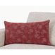 Novel Estate Rosecliff Burgundy Red Rectangular Accent Pillow