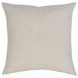 Tranquil Coasts Vita Blue and Cream Square Accent Pillow