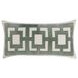Novel Estate Corbin Jade Green Rectangular Accent Pillow