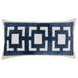 Novel Estate Corbin Navy Blue Rectangular Accent Pillow