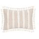Tranquil Coasts Edisto Natural and Ivory Rectangular Accent Pillow