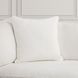 Bedford Linen Ivory Square Accent Pillow