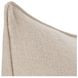 Bedford Linen Natural Square Accent Pillow