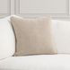 Bedford Linen Natural Square Accent Pillow