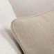 Bedford Linen Natural Square Accent Pillow