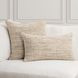 Tranquil Coasts Wharf Natural Square Accent Pillow