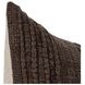 Gratitude Ganache Brown Rectangular Accent Pillow