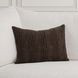 Gratitude Ganache Brown Rectangular Accent Pillow