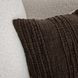 Gratitude Ganache Brown Rectangular Accent Pillow
