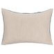 Gratitude Navy Blue Rectangular Accent Pillow