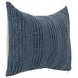 Gratitude Navy Blue Rectangular Accent Pillow