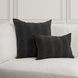 Gratitude Black Rectangular Accent Pillow
