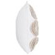 Tranquil Coasts Halston Ivory Square Accent Pillow