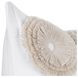 Tranquil Coasts Halston Ivory Square Accent Pillow