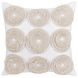 Tranquil Coasts Halston Ivory Square Accent Pillow