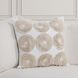 Tranquil Coasts Halston Ivory Square Accent Pillow