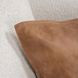 Soco Leather Dumont Chestnut 18 x 18" Accent Pillow
