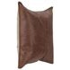 Soco Leather Kona Brown 18 x 18" Accent Pillow