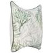 Tranquil Coasts Lessonia Green and Cream Square Accent Pillow