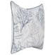 Tranquil Coasts Lessonia Blue and Cream Square Accent Pillow