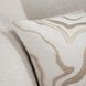 Tranquil Coasts Drift Ivory and Natural Square Accent Pillow