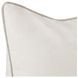 Heirloom Velvet Ivory 22 x 22" Accent Pillow