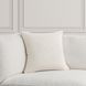 Heirloom Velvet Ivory 22 x 22" Accent Pillow