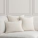 Heirloom Velvet Ivory 22 x 22" Accent Pillow