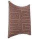 Villa Classics Mateo Sierra Brown Square Accent Pillow
