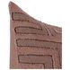 Villa Classics Mateo Sierra Brown Square Accent Pillow